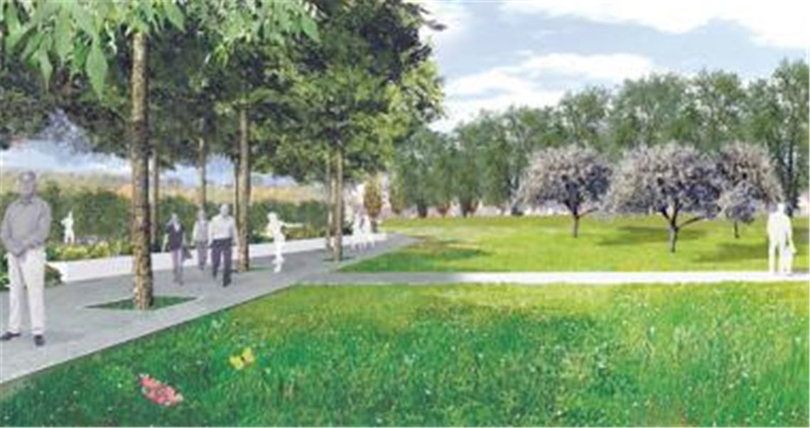 Das Ziel für 2011: Aus den Visionen des Rahmenplans sollen konkrete Vorstellungen vom Mühlacker Grünprojekt Enzgärten 2015 werden. Grafik: privat