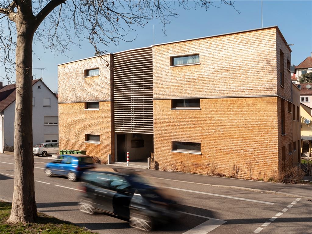 Das bisher einzige Projekt der Stadtbau Mühlacker GmbH: der Bau eines Mehrfamilienhauses für Mieter mit Berechtigungsschein an der Stuttgarter Straße. Foto: Fotomoment