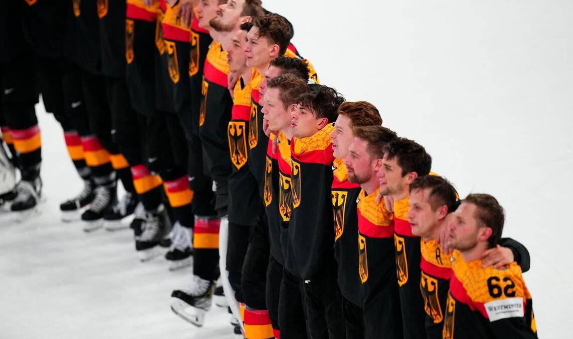 Das deutsche Eishockey-Team ist mindestens schon Vize-Weltmeister.