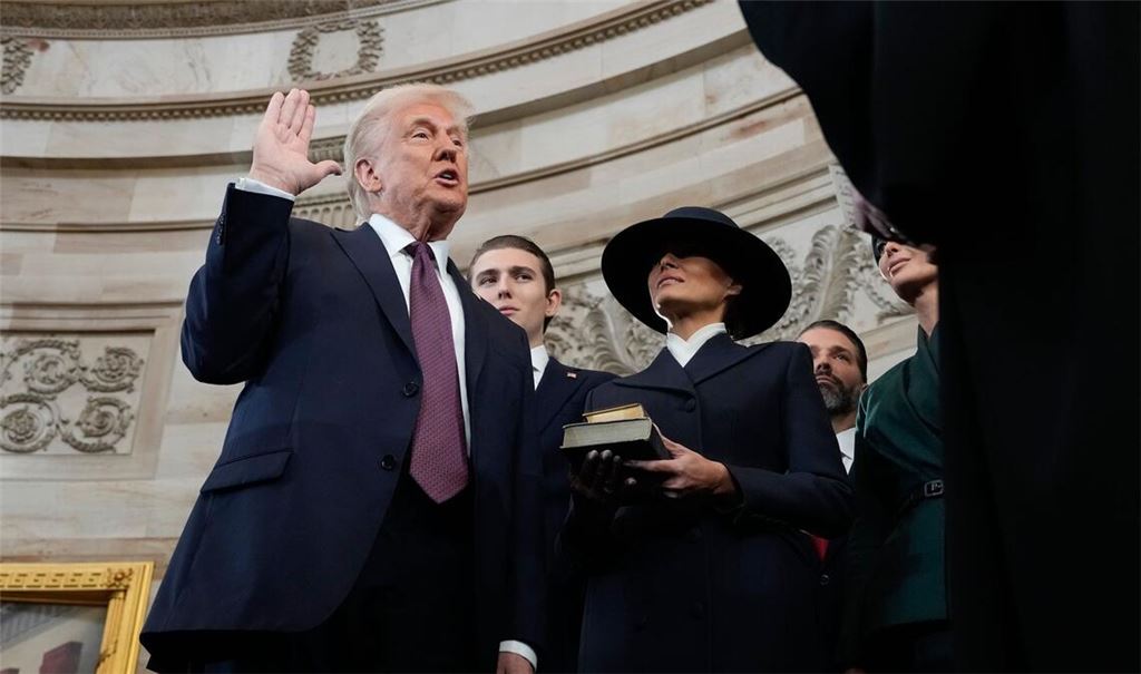 Das erste Jahr seiner zweiten Amtszeit hat Trump hinter sich gebracht. (Archivbild)