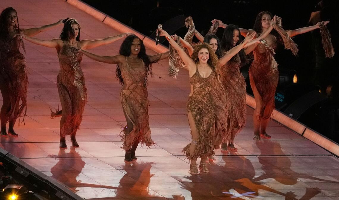 "Das ist ein Traum" : Die 49-jährige Shakira zeigte sich vor ihren mexikanischen Fans begeistert.