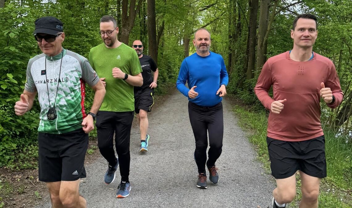 Das letzte Training vor dem Mahle-Lauf: Um 11.25 Uhr fällt an diesem Samstag der Startschuss für die Teilnehmer des Fünf-Kilometer-Laufs.