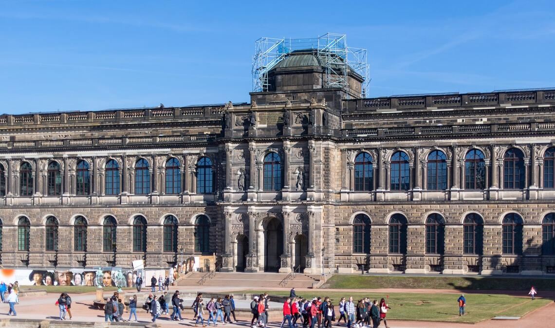 Das nach Dresden zurückgekehrte Werk von Lucas Cranach dem Älteren soll später in der Gemäldegalerie Alte Meister ausgestellt werden (Archivbild).