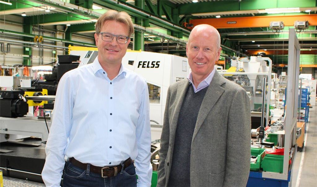 Das neue Führungs-Duo der Felss Gruppe: Dino Macho und Peter Prinz. Foto: Felss