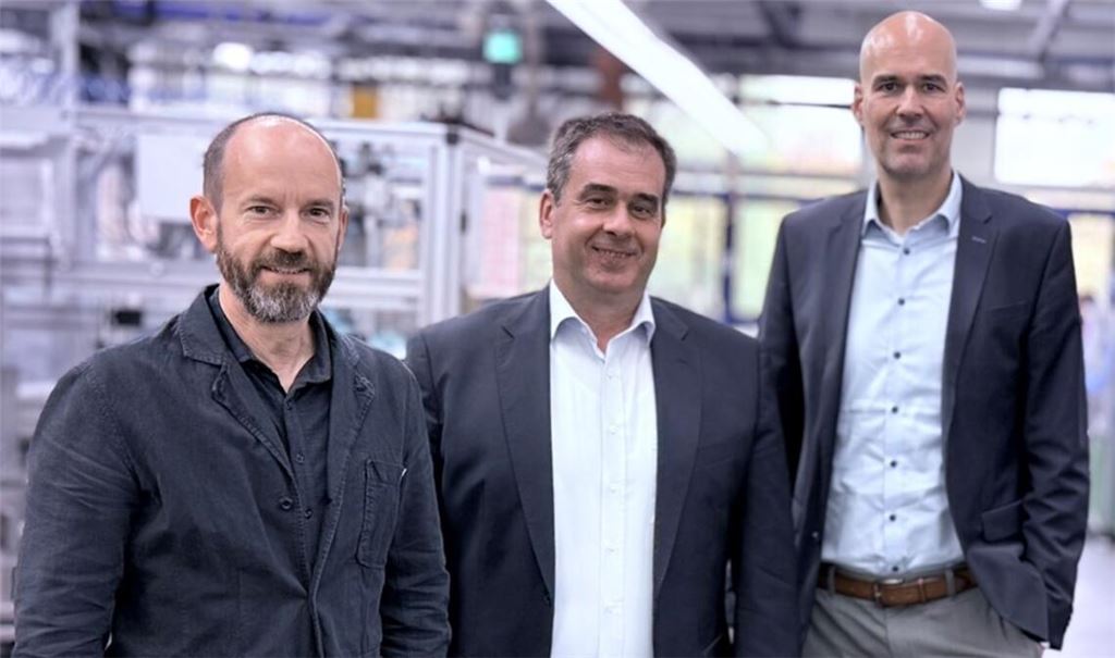 Das neue Führungstrio beim Ispringer Unternehmen OBE (v. li.): Peter Specht, Erik Schäfer und Oliver Stiegen. Foto: OBE