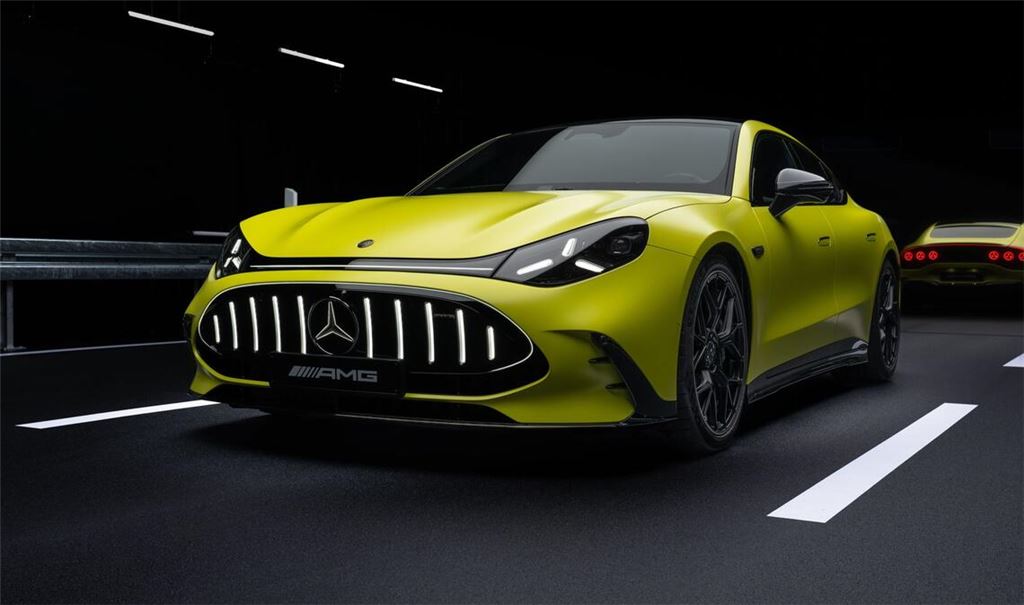 Das neue Mercedes-AMG GT 63 4-Türer Coupé ist das erste vollelektrische Serienfahrzeug der Sportwagenschmiede aus Affalterbach.