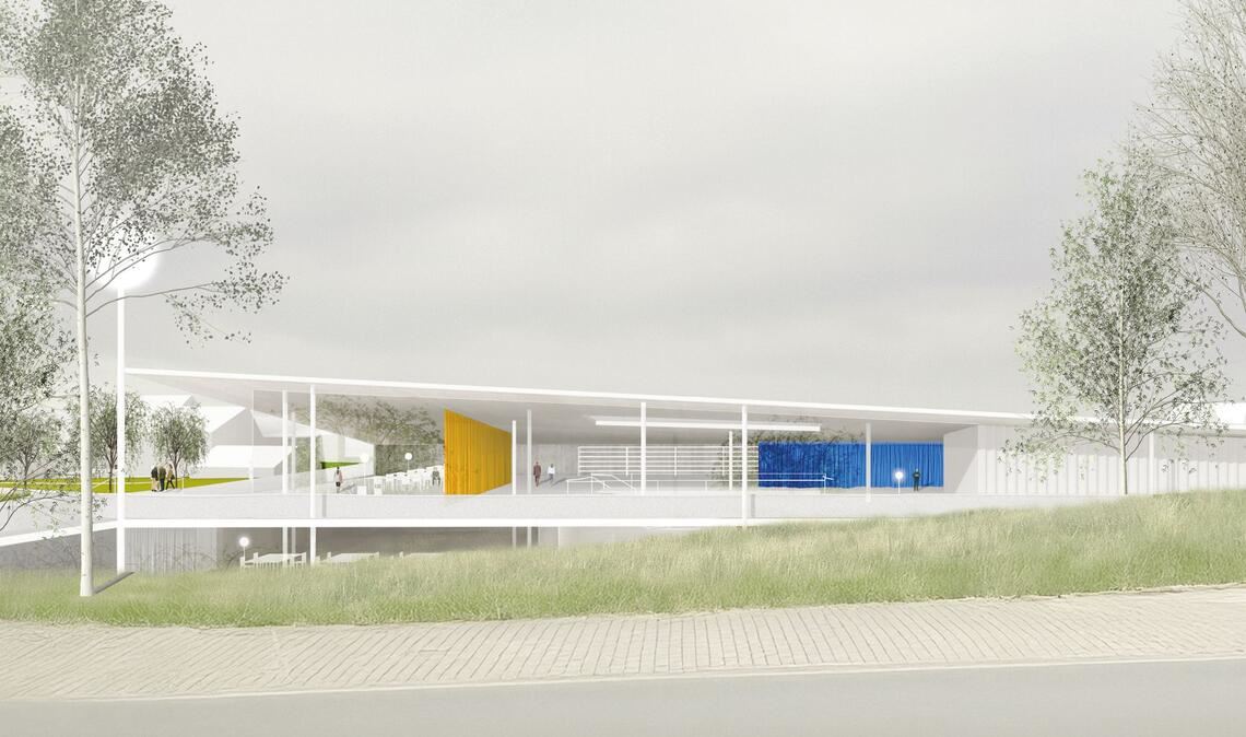 Das neue „Tor zur Literatur“ in Marbach. Neubau und Sanierung des Literaturarchivs  kosten zusammen 146 Millionen Euro.