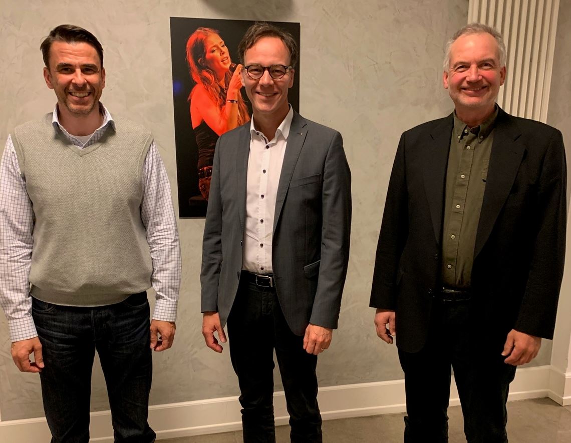 Das neue „alte“ Dreigestirn der Metall-Innung, nur in geänderter Reihenfolge: Obermeister Ulli Wetzel (Mitte) mit seinen beiden Stellvertretern Frank Herrmann (li.) und Thomas Hagenlocher (re.). Foto: privat