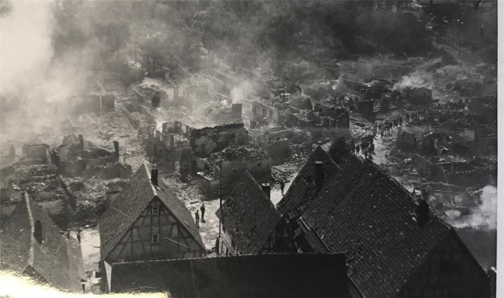 Das rätselhafte Foto aus einem Nachlass. Welche Örtlichkeit könnte es zeigen? Foto: privat