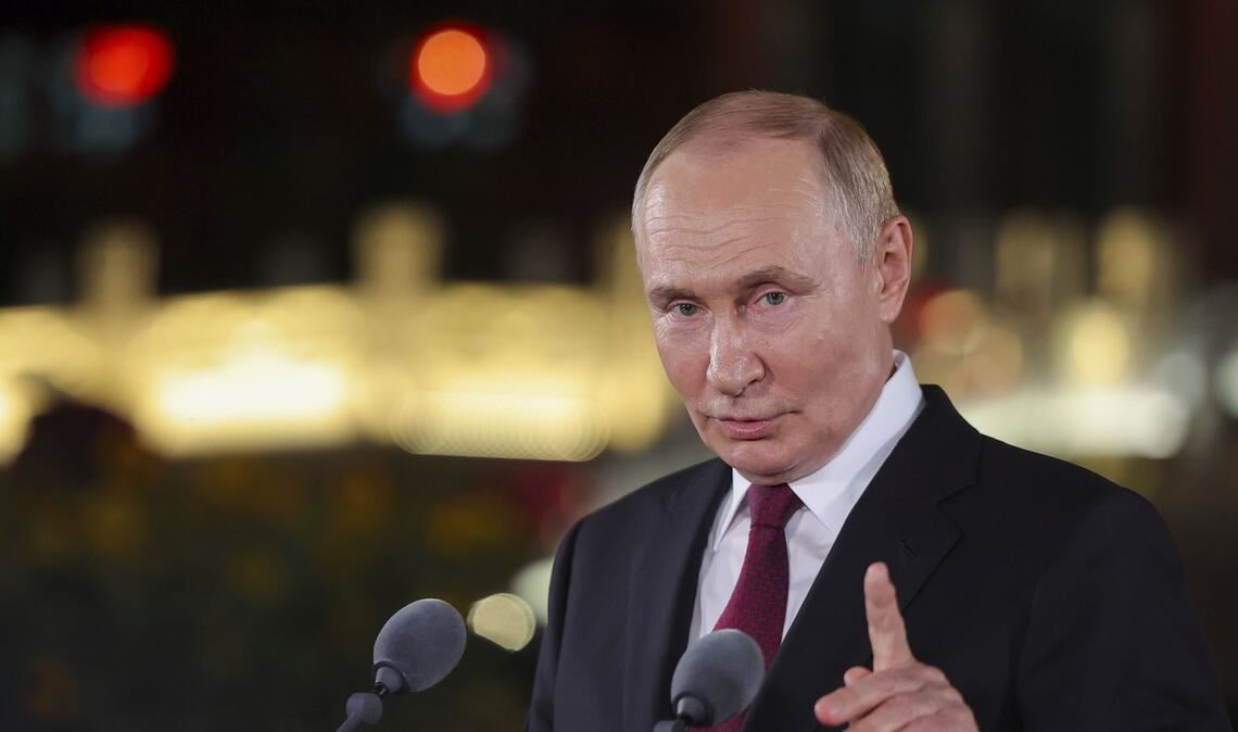 Warum Putin zu früh droht Das russische Staatsoberhaupt Wladimir Putin will eine Friedenstruppe aus der Nato in der Ukraine verhindern.