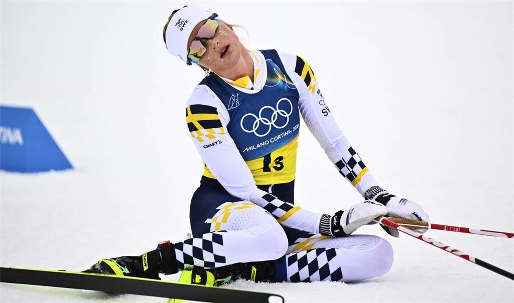 Das war nichts: Ebba Andersson.