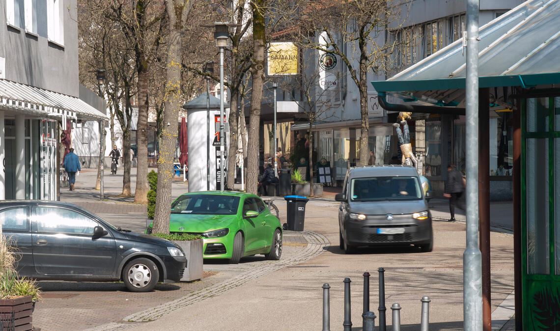 Dass die Fußgängerzone geöffnet werden soll, stößt bei den Gewerbetreibenden auf Zustimmung. Foto: Archiv