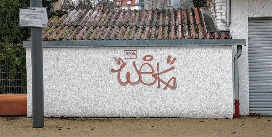 Stadtrat beklagt Schmierereien