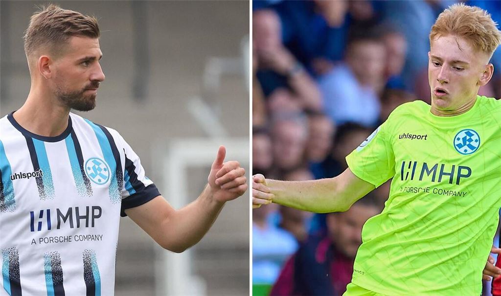 David Braig (li.) und Oskar Hencke plagen vor dem Punktspielstart in Fulda Verletzungsprobleme.