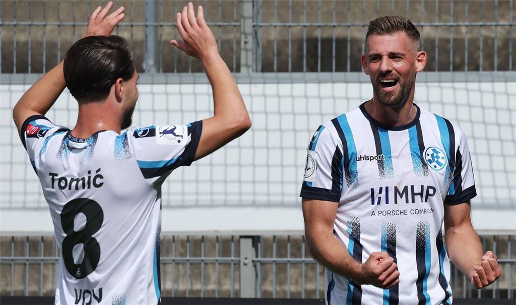 David Braig und David Tomic wollen in Kassel den nächsten Sieg.