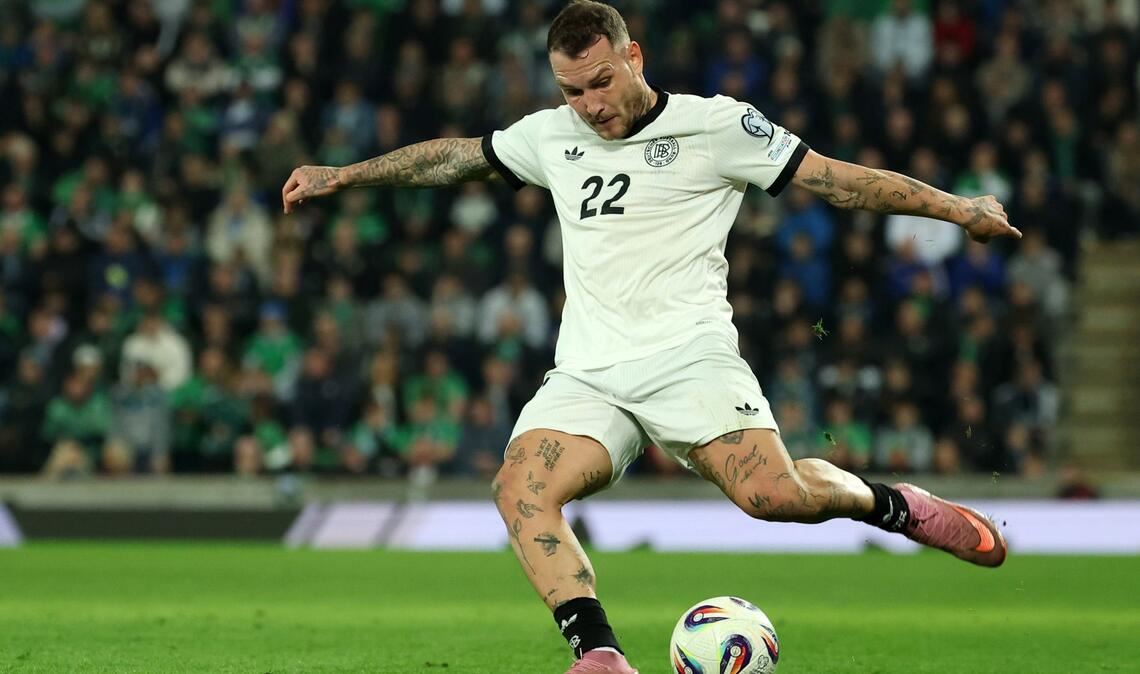 Nach Deutschland-Sieg: Nationalspieler Raum veröffentlicht Hass-Nachrichten David Raum spielt für den RB Leipzig – auch das schlägt sich in den Hass-Nachrichten nieder. (Archivbild)