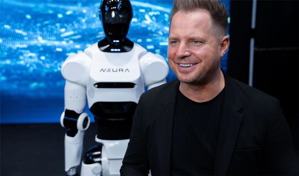 David Reger, Chef von Neura Robotics: Die Robotikfirma hat eine Rekordsumme eingesammelt.