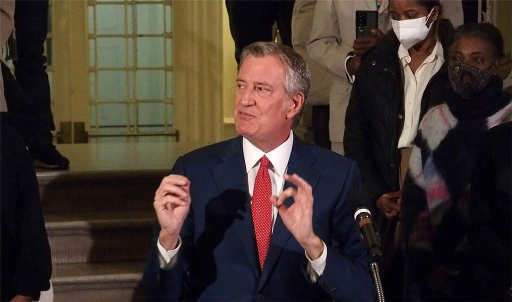 De Blasio stellte auf X klar, er unterstütze Mamdani und dessen Vision. (Archivbild)