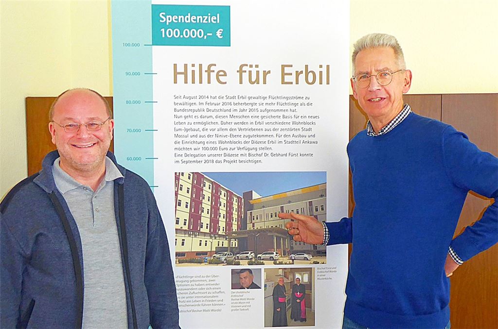 Dekan Claus Schmidt (li.) und Dekanatsreferent Christoph Knecht. Foto: privat