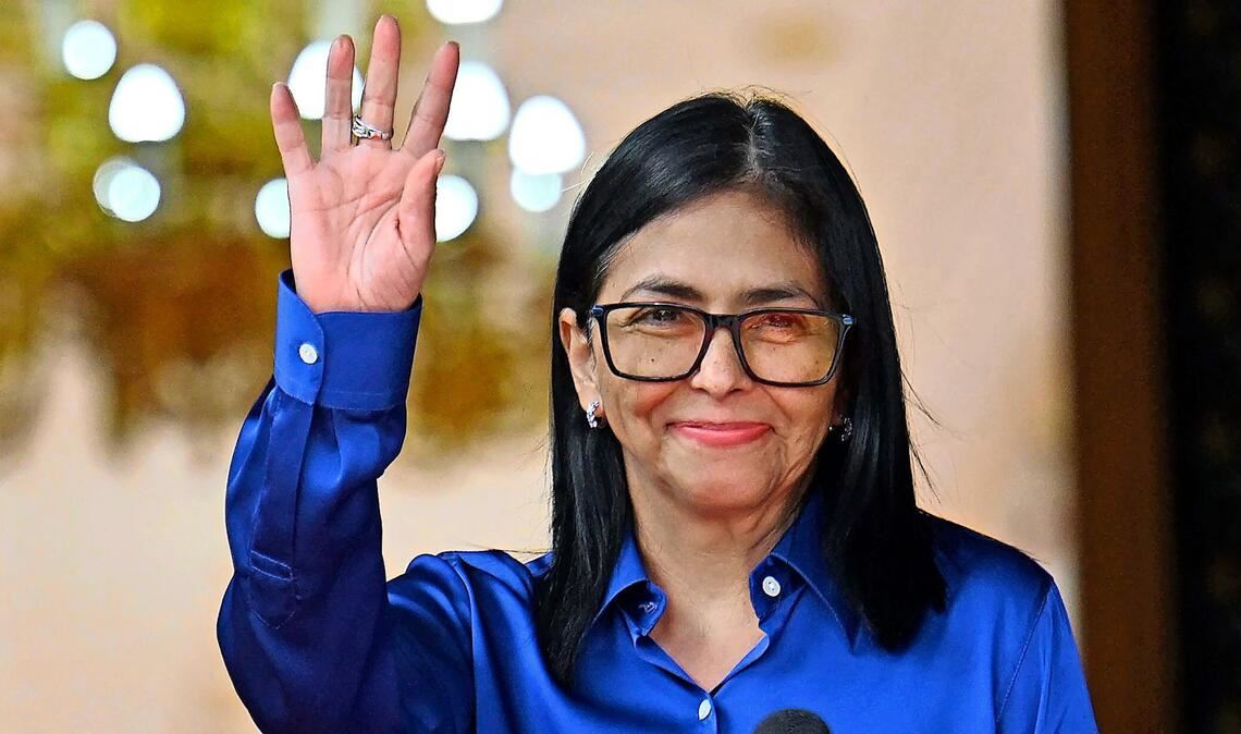 Delcy Rodríguez war Ex-Machthaber Nicolás Maduro  treu ergeben.