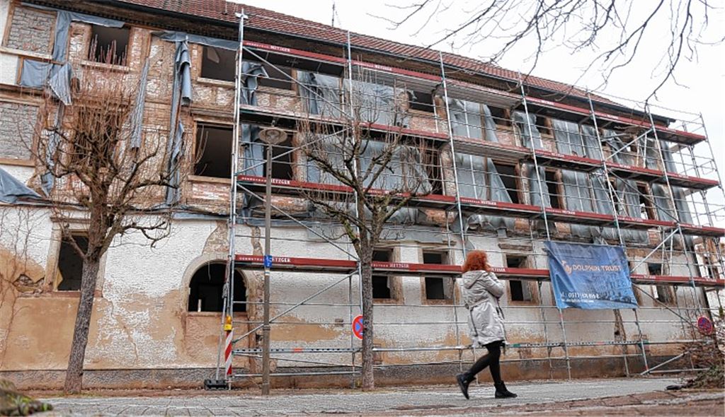 „Trümmerwüste“ weicht Wohnhäusern