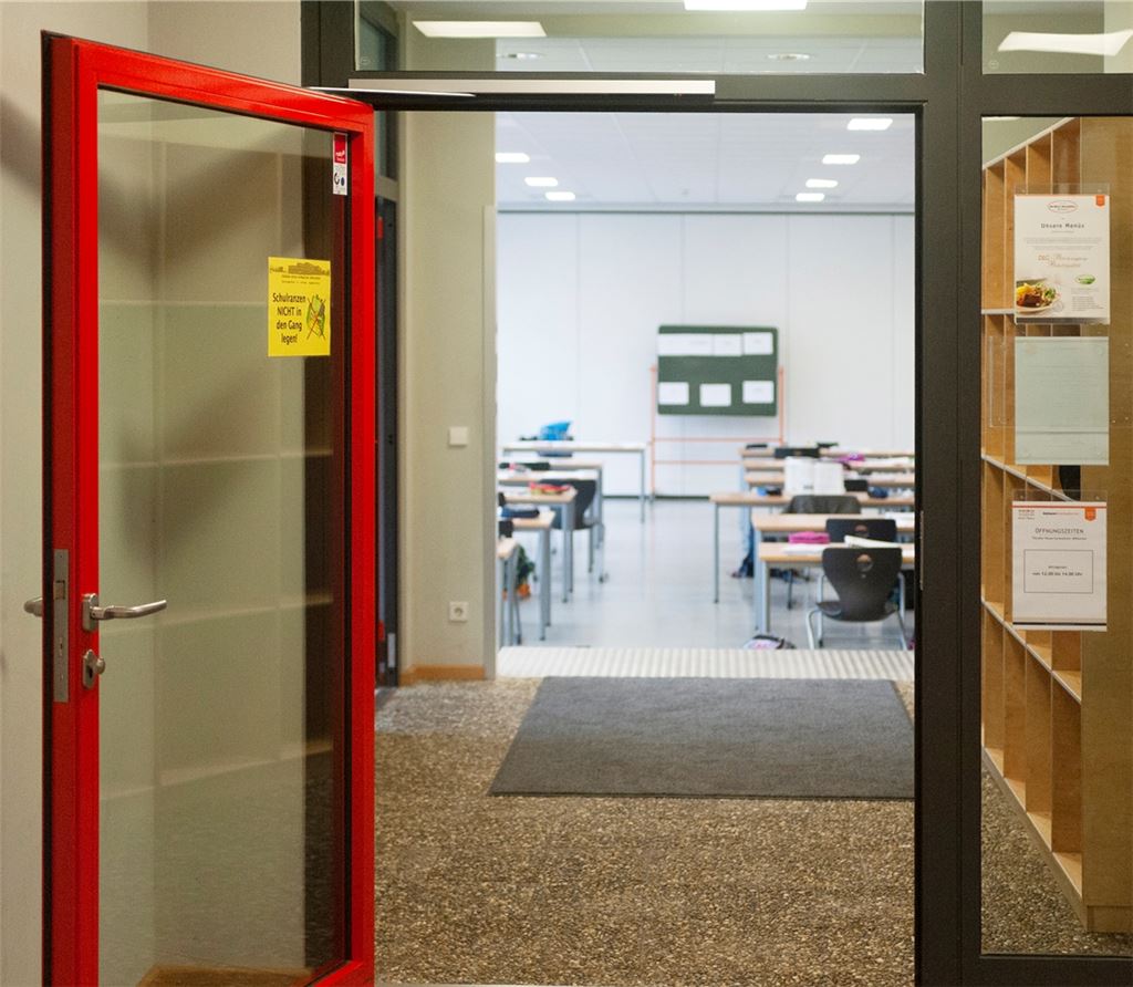 Dem künftigen Schulleiter – oder der Schulleiterin – stehen die Türen des THG offen. Wer den Posten besetzen wird, soll noch im September bekanntgegeben werden. Archivfoto: vh
