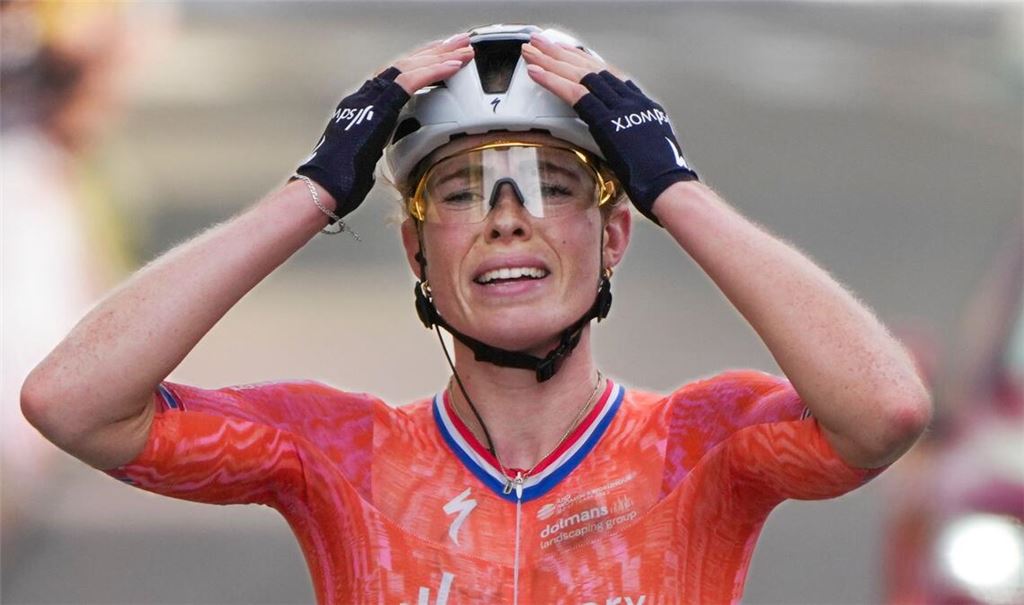 Demi Vollering sorgt für den nächsten niederländischen EM-Sieg.