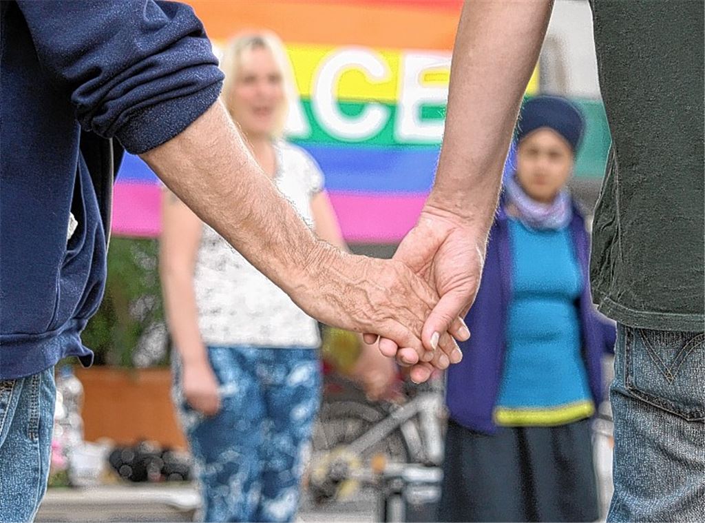 Flagge zeigen für den Frieden