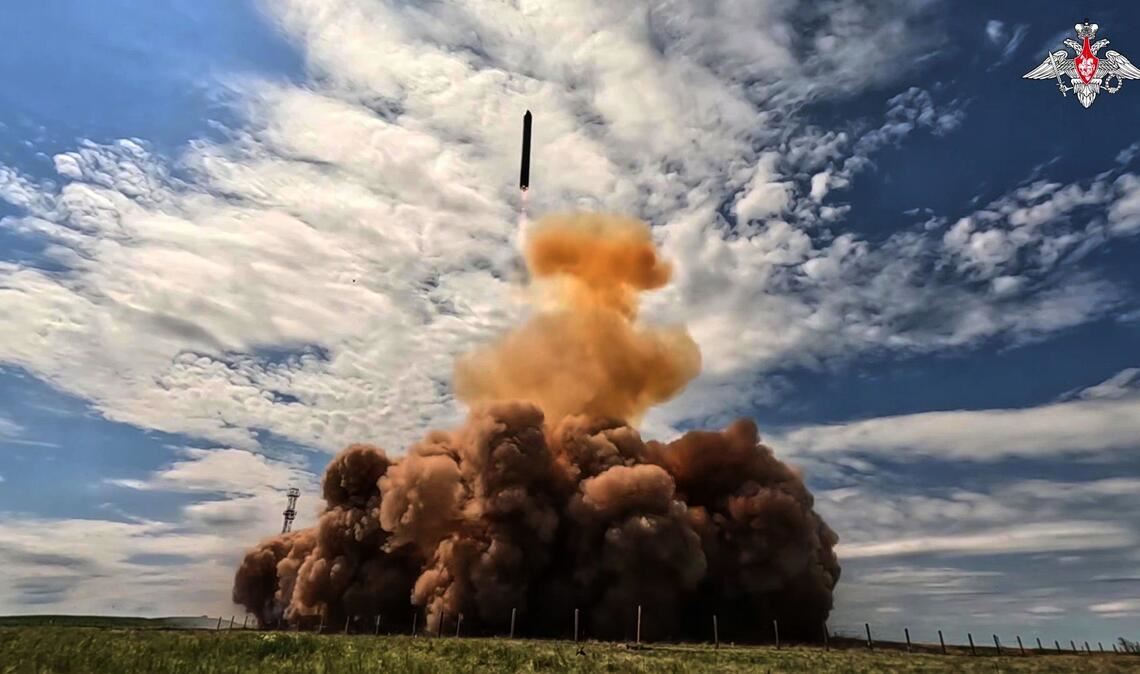 Demonstrativ testete Russland eine neue Atomrakete.