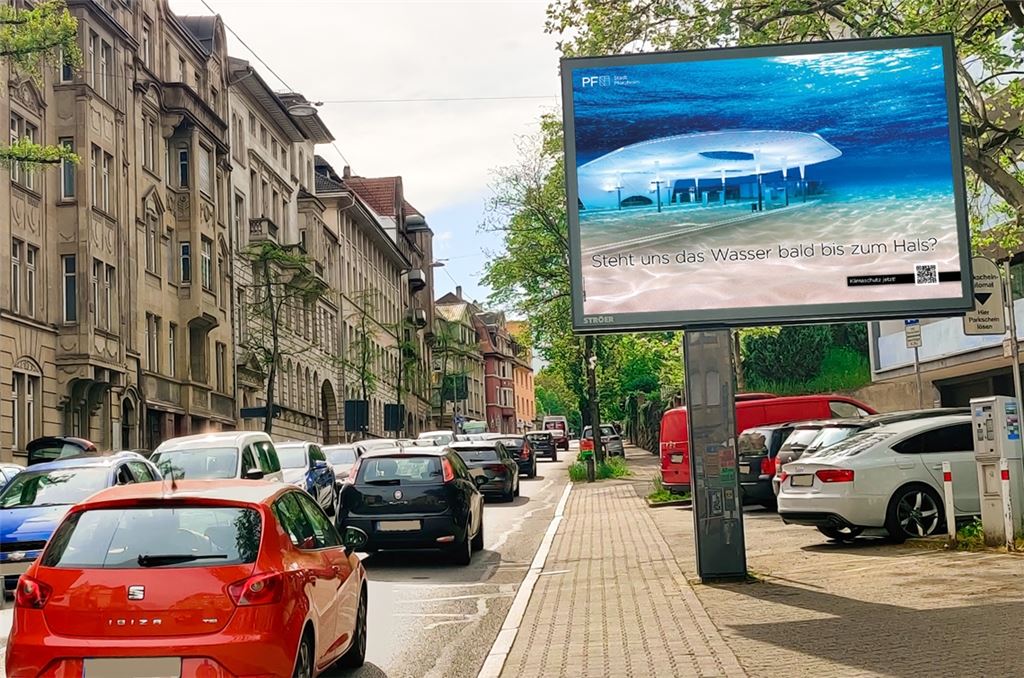 Den Klimawandel ins Bild gerückt. Foto: privat