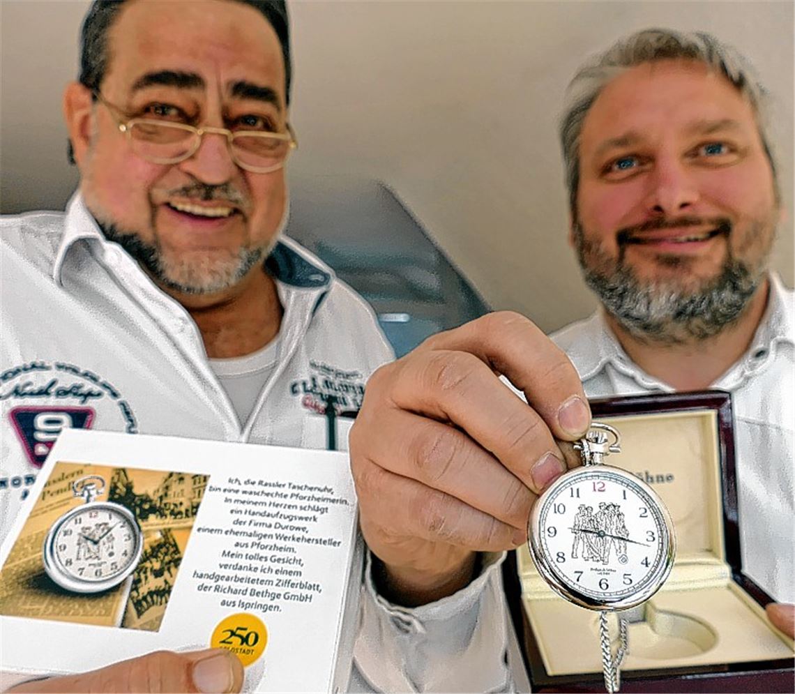 Tickendes Erinnerungsstück an die Rassler der Goldstadt