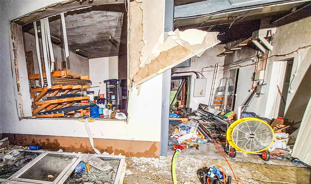 Den entstandenen Schaden schätzt die Polizei auf 10000 Euro. Foto: Einsatz-Report 24