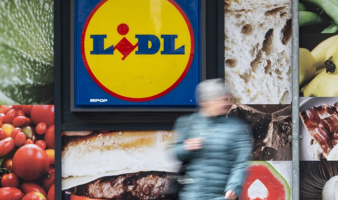 Den mit Abstand größten Anteil Umsatz der Gruppe hatte der Discounter Lidl. (Archivbild)