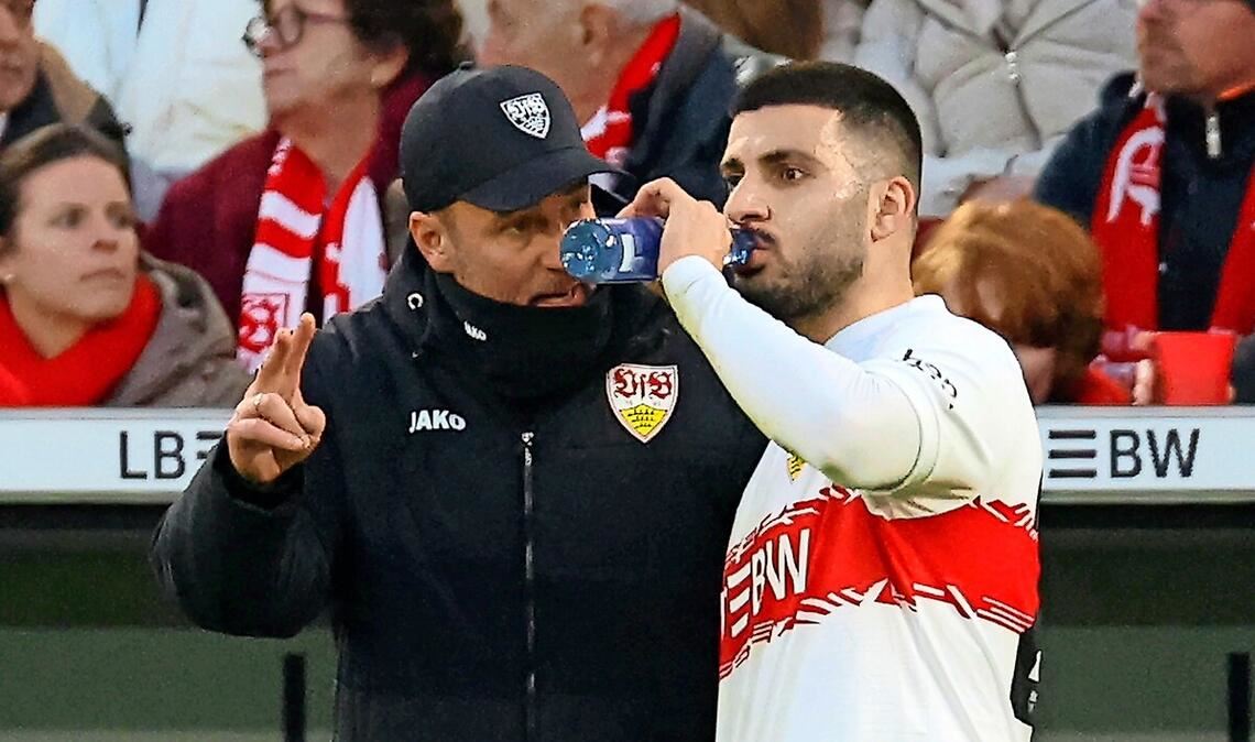 Deniz Undav (rechts) hat in diesem Kalenderjahr viel gespielt – und könnte von Trainer Sebastian Hoeneß gegen Celtic eine Pause erhalten.