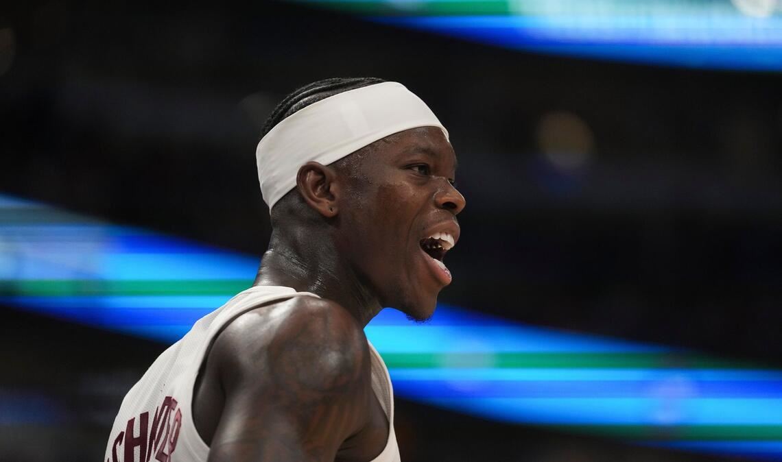 Dennis Schröder trug fünf Punkte zum zweiten Erfolg bei. (Archivfoto)