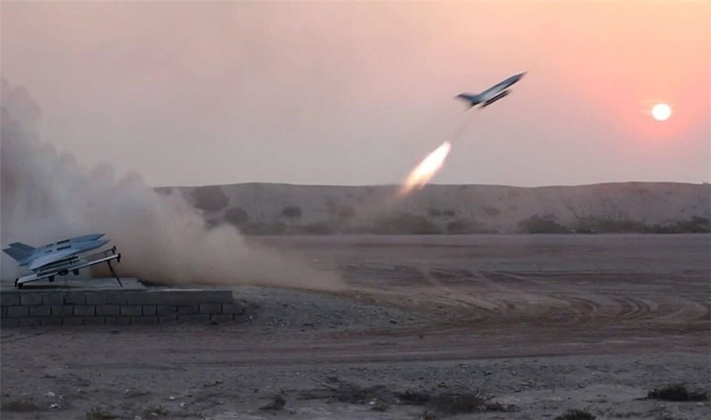 Der 14-Punkte-Plan ist auch eine Machtgebärde Teherans. Im Bild:  Start einer Raketen- und Drohnenheinheit am 5. Dezember 2025. Das Bild wurde von Sepahnews herausgegeben –  dem Nachrichtenkanal der Islamischen Revolutionsgarden.