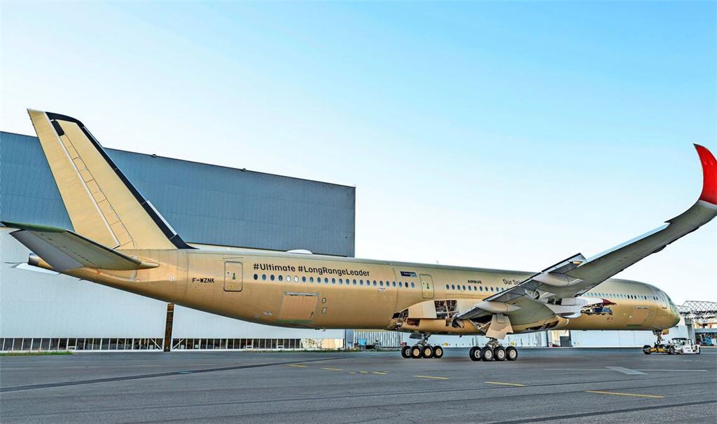 Der  A350   soll  Sydney ohne Zwischenlandung  mit Europa und den USA verbinden.