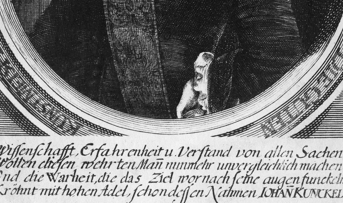 Der Alchimist Johannes Kunckel von Löwenstern wirkte am Potsdamer Hof.