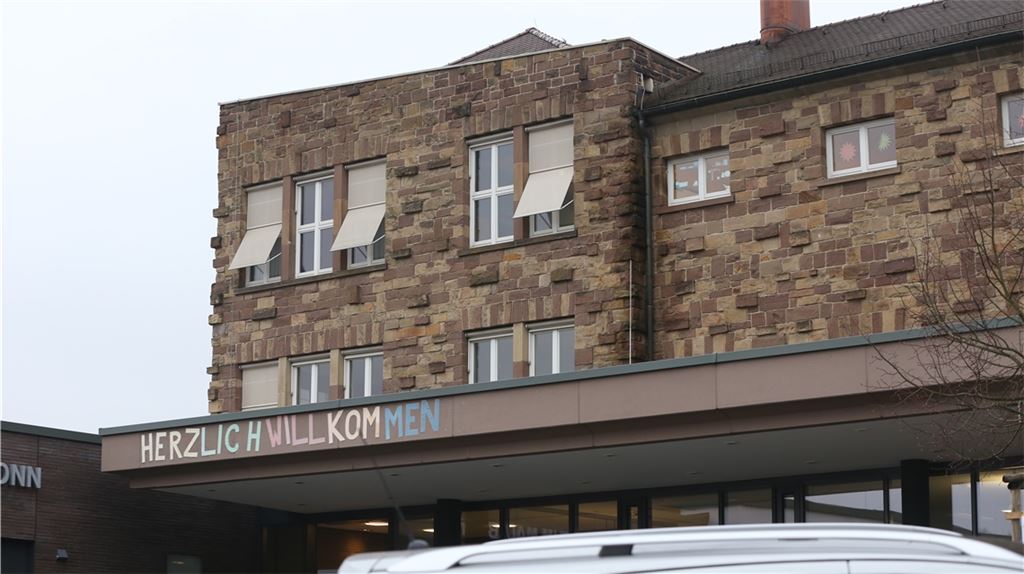 Der Altbau des Kinderzentrums.Archiv