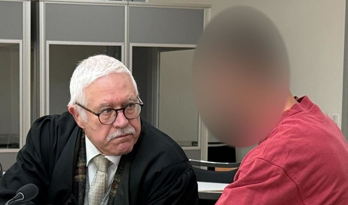 Der Angeklagte gestand die Tat.