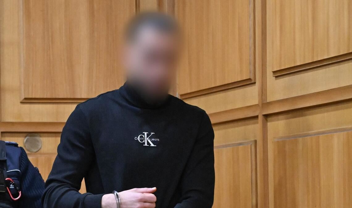 Der Angeklagte vor Gericht