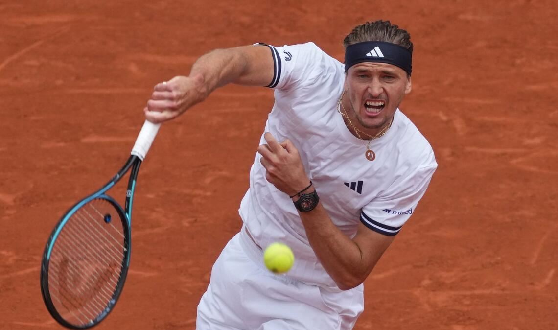 Der Aufschlag kam bei Zverev ab dem zweiten Satz besser.
