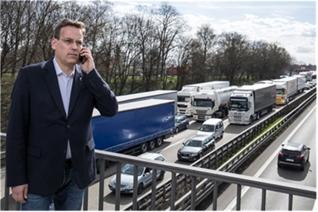 Der Ausbau der A8 beschäftigt den FDP-Politiker Erik Schweickert nicht zum ersten Mal. Foto: Archiv