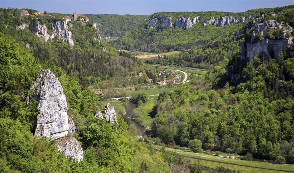 Der Ausblick vom Eichfelsen ins Obere Donautal ist einzigartig.