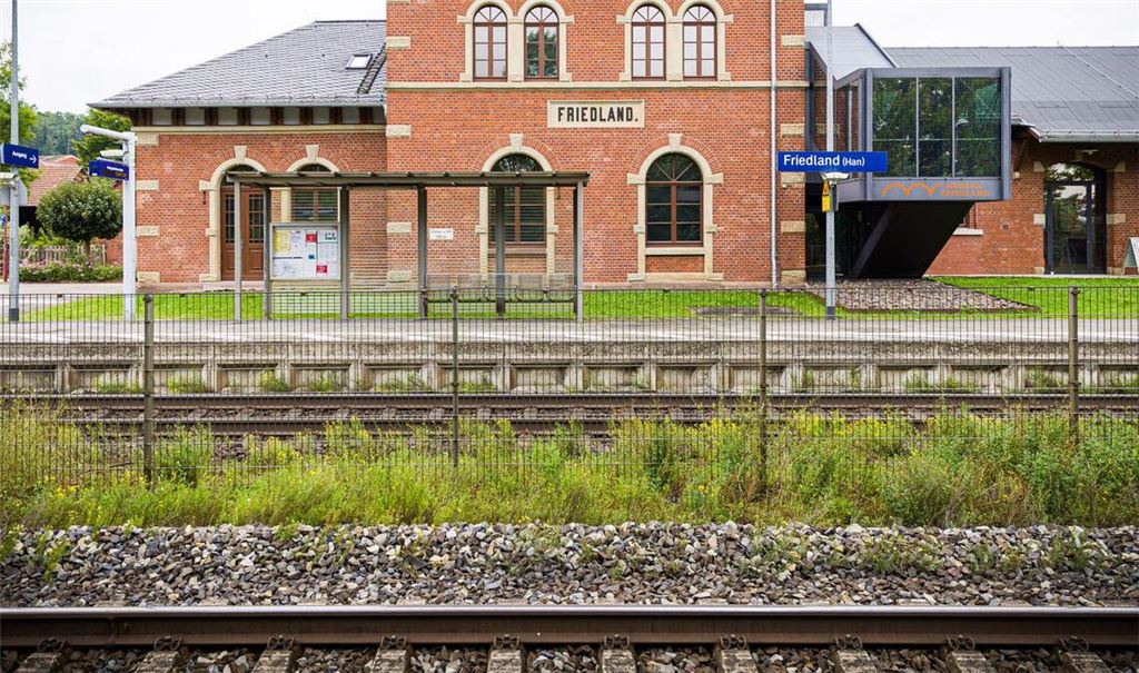 Der Bahnhof Friedland im Landkreis Göttingen: Hier starb am 11. August eine 16-Jährige.