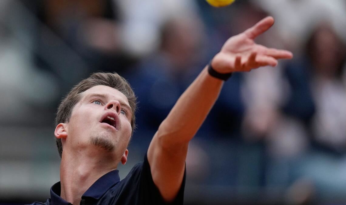 Der Belgier Alexander Blockx musste anerkennen, dass Alexander Zverev zu stark für ihn war.