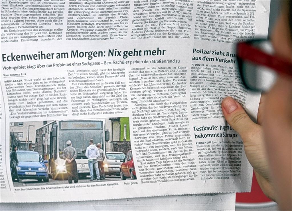 Der Bericht am 22. Oktober im MT.