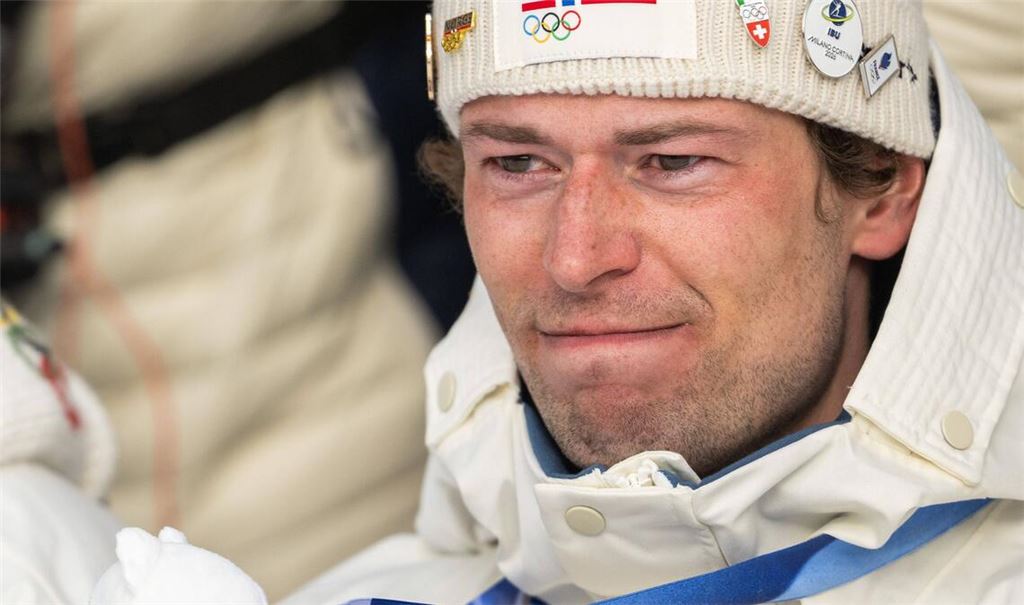 Der Biathlet Sturla Holm Laegreid hat einen Seitensprung gestanden.