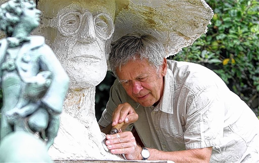 Von Kunst, die still im Garten wächst