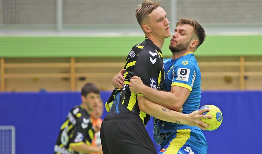 Der Birkenfelder Nico Schöttle im Dress des TVB.